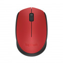 LOGITECH - Souris sans fil ambidextre M171 - Rouge - Grande portée