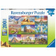 Puzzle Enfant 200 p XXL - Les monuments du monde - Des 8 ans - 13290 - Ravensburger