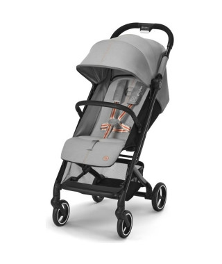 Poussette citadine compacte BEEZY Lava Grey CYBEX - De la naissance a 4 ans - Gris