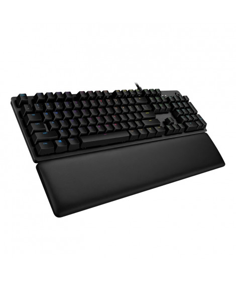 Logitech G - Clavier Gaming - G513 Mécanique - (AZERTY) LIGHTSYNC RVB avec switchs GX Brown - Carbon