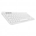 Clavier ordinateur - Sans fil - LOGITECH - K380 Multi Device - Design Compact - Blanc