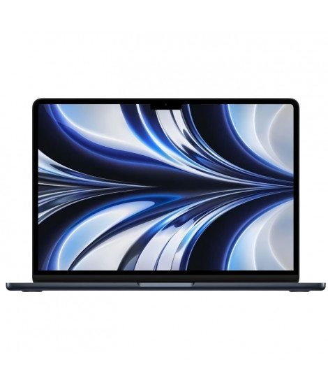 Apple - 13,6 MacBook Air - Puce Apple M2 - RAM 16Go - Stockage 256Go - Noir Minuit - AZERTY