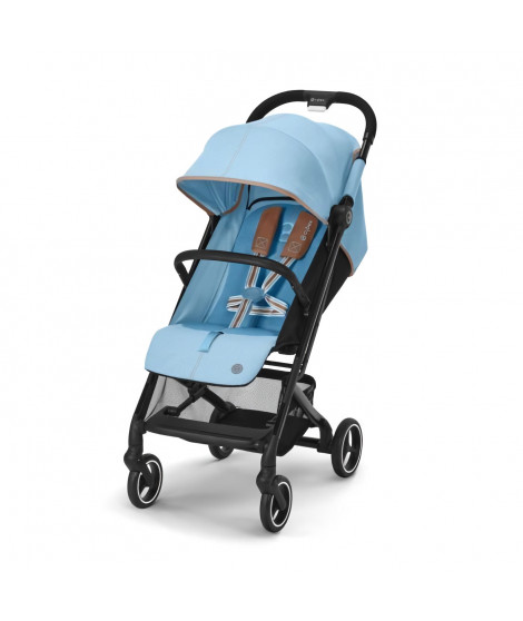 Poussette citadine compacte BEEZY Beach Blue CYBEX - De la naissance a 4 ans - Bleu