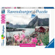 Puzzle 1000 pieces Reine, Lofoten, Norvege - Ravensburger - Puzzle Adulte - Paysage et nature - Multicolore
