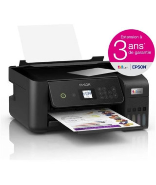 Imprimante Multifonction 3-en-1 - EPSON - Ecotank ET-2821 - Jet d'encre - A4 - Couleur - Wi-Fi - C11CJ66405