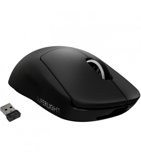 Souris Gaming sans fil - LOGITECH G - PRO X SUPERLIGHT - Noir