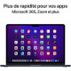 Apple - 13,6 MacBook Air M2 - RAM 8Go - Stockage 512Go - Minuit - AZERTY