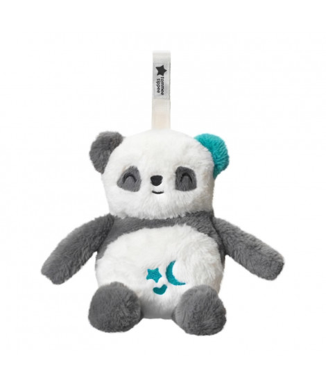 TOMMEE TIPPEE, Peluche veilleuse de luxe avec CrySensor, 6 sons apaisants, USB, lavable en machine, Pippo le Panda