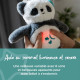 TOMMEE TIPPEE, Peluche veilleuse de luxe avec CrySensor, 6 sons apaisants, USB, lavable en machine, Pippo le Panda