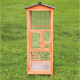 Cage a oiseaux TITI - 65x65x165cm - Bois