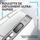 Logitech - G502 X Souris Gaming Filaire - LIGHTFORCE boutons primaires hybrides optique-mécanique, capteur gaming HERO 25K - …
