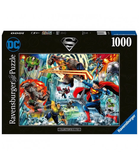 Puzzle Superman - Ravensburger - 1000 pieces - DC Comics - Warner Bros - Pour adultes et enfants des 14 ans