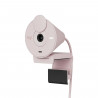 Logitech Brio 300 Webcam Full HD avec confidentialité, micro a réduction de bruit, USB-C - Rose