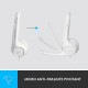 Logitech H390  Casque Filaire Stéréo avec Microphone Antibruit, USB-A - Blanc cassé