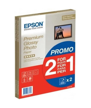 EPSON Papier photo brillant premium - 255g/m2 - A4 - 2x15 feuilles