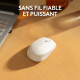 Logitech M171 Souris Sans Fil 2,4 GHz avec Mini-récepteur USB, Suivi Optique, Ambidextre - Blanc cassé