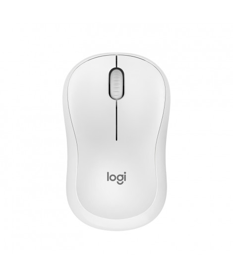 Logitech M240 Souris Bluetooth, Sans fil, Compacte, Portable, Suivi fluide - Blanc