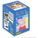 Boite de 36 pochettes de stickers et cartes Peppa Pig - PANINI