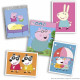 Boite de 36 pochettes de stickers et cartes Peppa Pig - PANINI