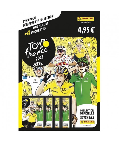 TOUR de France 2023 - album + 4 pochettes