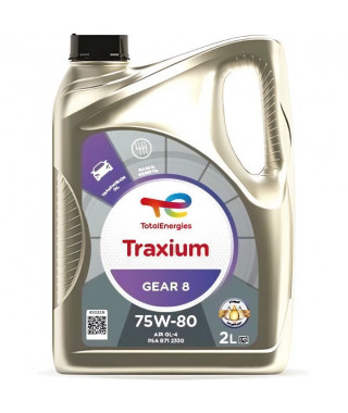 Huile de transmission - TotalEnergies - Traxium Gear 8 75W-80 - 2L