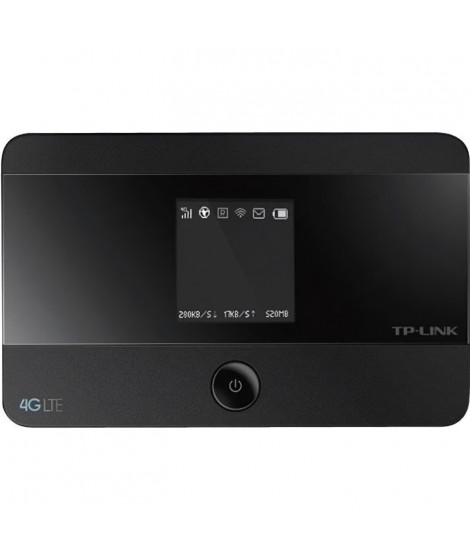 TP-Link Routeur Mobile 4G LTE Bi-Bande: 4G 150 Mbps, Wi-Fi de 300 Mbps Batterie 2000 mAh 1 Emplacement Carte SIM (M7350)