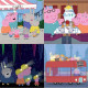 PEPPA PIG - Malette de 4 puzzles progressifs