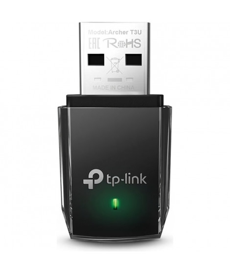 TP-Link Clé WiFi Puissante AC1300 Mbps, adaptateur USB wifi, dongle wifi, USB 3.0, MU-MIMO, Archer T3U