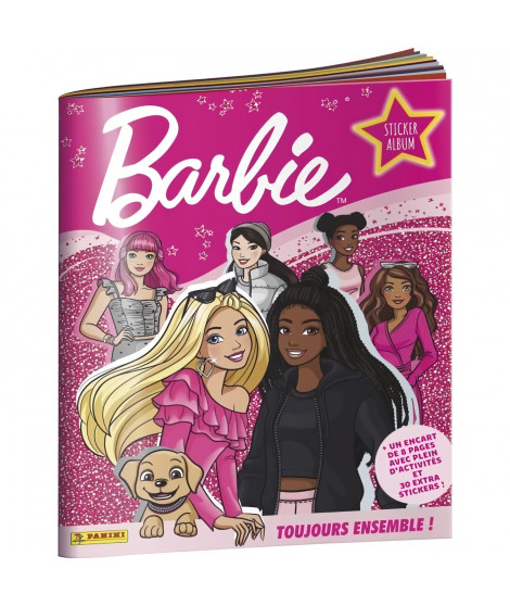 Album de stickers Barbie Toujours Ensemble ! - Panini - 176 stickers base, brillants et pailletés