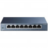 TP-Link Switch de bureau 8 ports Gigabit 10/100/1000 Mbps TL-SG108 idéal pour étendre le réseau câblé pour les bureaux a domi…