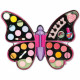 Palette de maquillage papillon - Clementoni - Fards a paupieres, rouges a levres, vernis a ongles