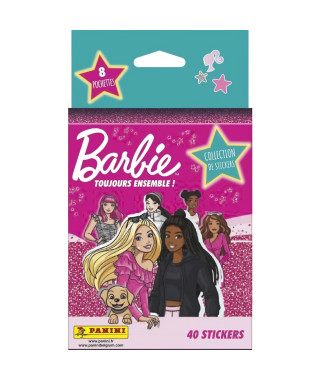 Stickers Barbie - Blister 8 pochettes PANINI