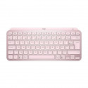 Clavier sans fil Logitech - MX Keys Mini - ROSE - Compact, Bluetooth, rétroéclairé pour MAC, iOS, Windows, Linux, Android