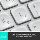 Clavier sans fil Logitech - MX Keys Mini - Pour MAC - Compact, Bluetooth, rétroéclairé