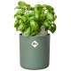 Pot De Fleurs Rond BOUNCY BASIL - Plastique - Ø16 - Leaf Green