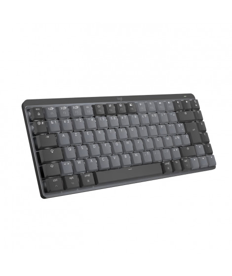 Logitech - Clavier sans fil pour Mac - MX Mechanical Mini - Gris Sidéral