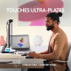 Logitech - Clavier sans fil pour Mac - MX Mechanical Mini - Gris Sidéral