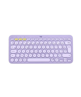 Logitech - Clavier sans fil K380 - Lavender Lemonade