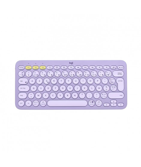 Logitech - Clavier sans fil K380 - Lavender Lemonade