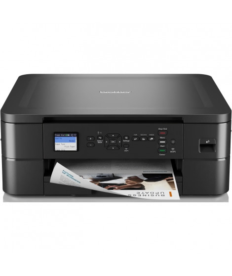 Imprimante Multifonction - BROTHER - Jet d'encre 3-en-1 - A4 - Couleur - Wi-Fi - DCPJ1050DWRE1