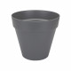 ELHO Pot de fleurs rond avec roues Loft Urban - Ø 40 cm - Gris anthracite