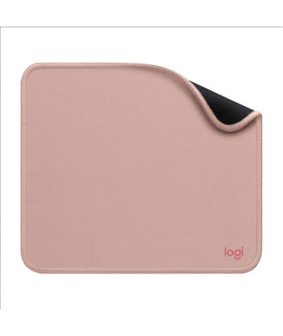 Tapis de souris durable - Logitech - Série Studio - Glissement facile - Rose