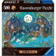 Puzzle en bois 500 pcs Foret fantastique