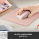 Tapis de souris durable - Logitech - Série Studio - Glissement facile - Rose