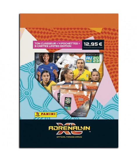 Starter pack Coupe de monde féminine de la FIFA 2023 TCG ADRENALYN PANINI