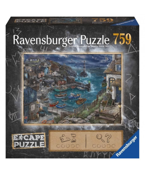 Escape puzzle Le phare - Le phare - Pour adultes et enfants des 12 ans - 759 pieces - 17528 - Ravensburger