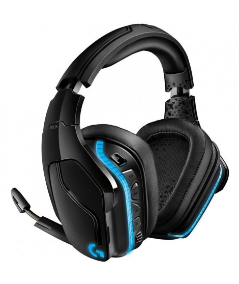 Casque Gaming Sans fil - LOGITECH G - G935 LIGHTSYNC - Son Surround 7.1 - Micro a bascule - Pour PC/MAC/PS4/NINTENDO Switch -…