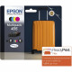 Pack de 4 Cartouches d'encre - 405 Ultra Ink - EPSON - WorkForce WF-7830, 7835, 7840, WorkForce Pro WF-3820, 3825, 4820, 4825…