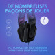 LOGITECH G - G335 FILAIRE - Casque Gaming - Léger - Noir Certifié Discord