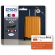 Pack de 4 Cartouches d'encre - 405 Ultra Ink - EPSON - WorkForce WF-7830, 7835, 7840, WorkForce Pro WF-3820, 3825, 4820, 4825…